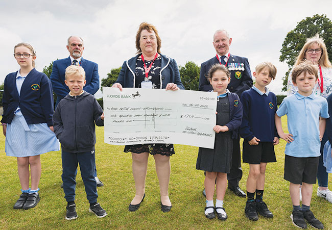 The Big Bounce for Royal British Legion report....as featured in The Easingwold Advertiser & Weekly News 16th July 2022